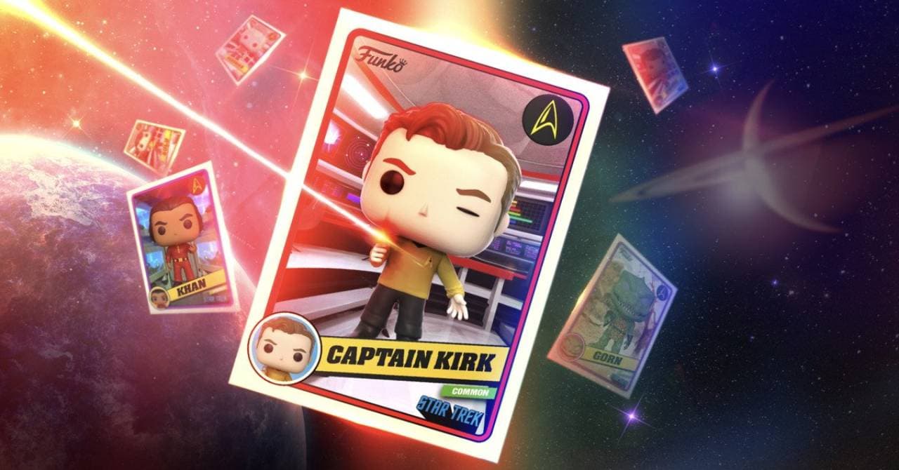 Captain Kirk Funko Pop NFT